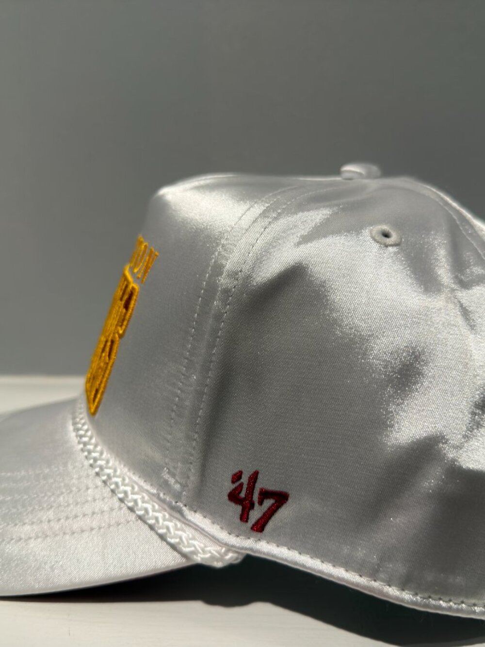 '47 Women's Washington Commanders White Outspoken Hitch Adjustable Hat - Picture 8 of 10